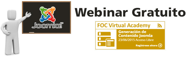 Webinar: Generación de Contenidos en Joomla!