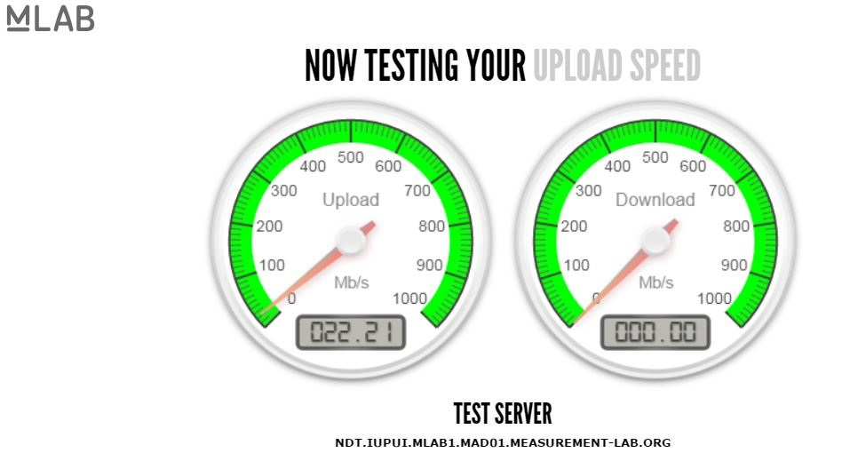 Google contará con un test de velocidad de la conexión