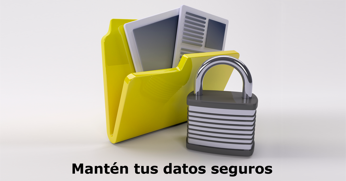 Mantén tus datos a salvo. Aplica una buena política de copias de seguridad.