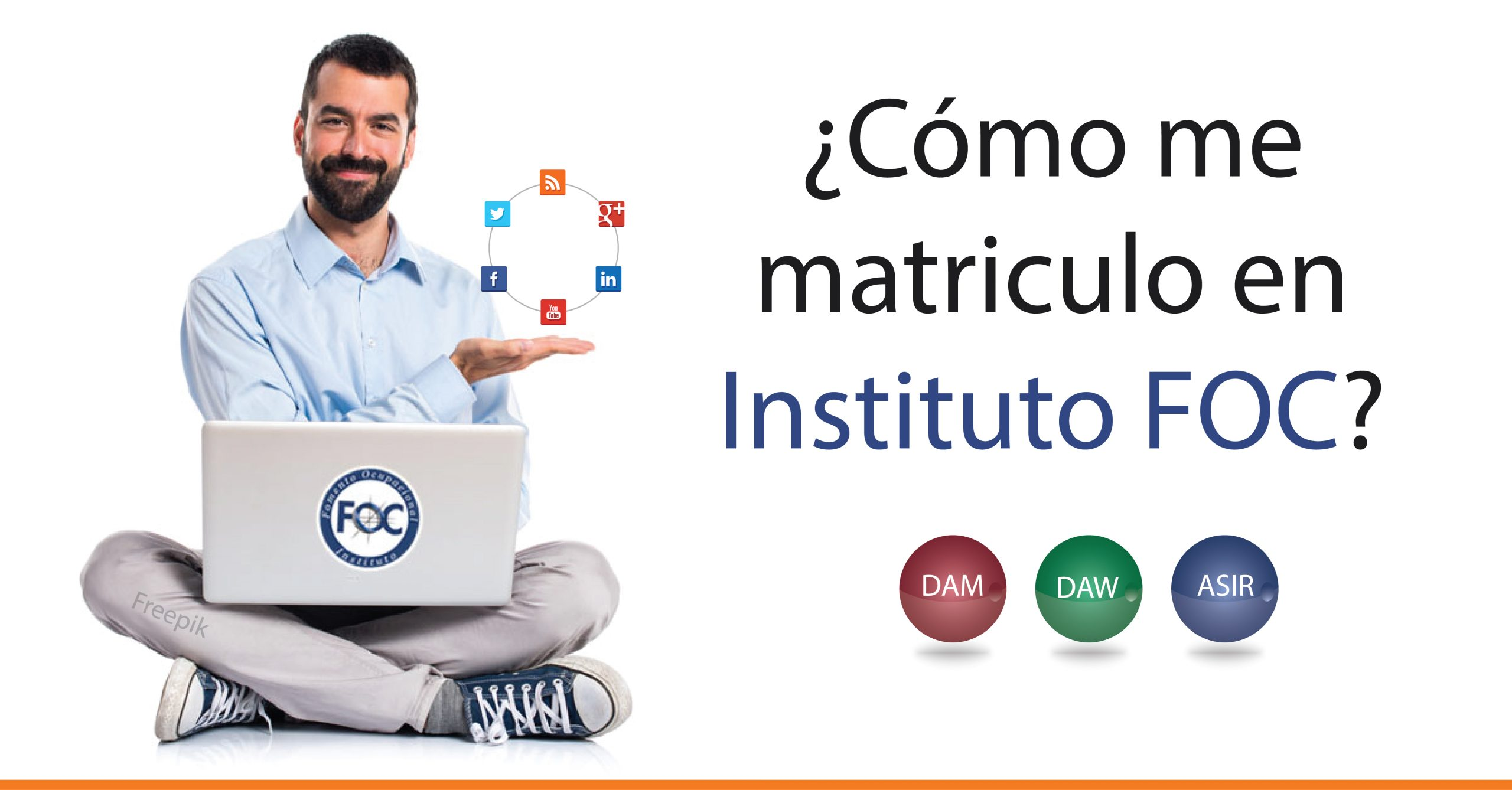 ¿Cómo me matriculo en Instituto FOC?