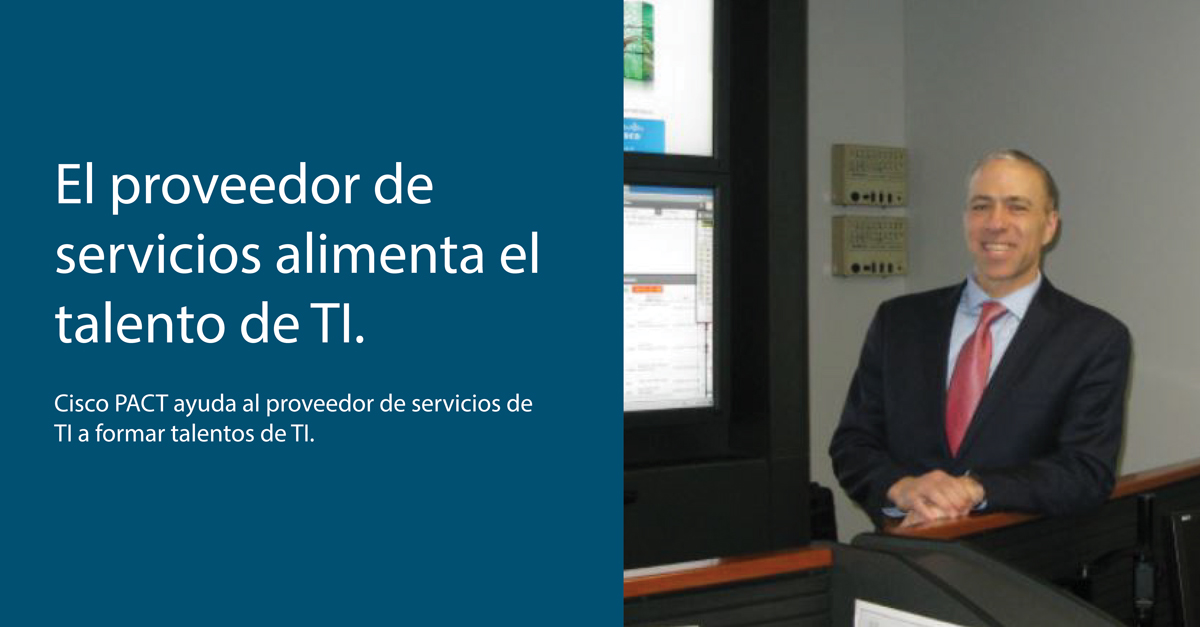 El proveedor de servicios alimenta el talento TI.