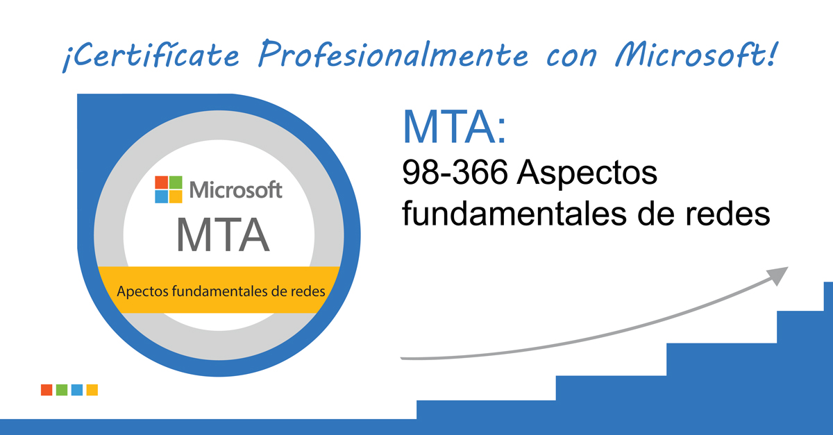 ¿En qué consiste la certificación MTA 98-366 Aspectos fundamentales de redes?