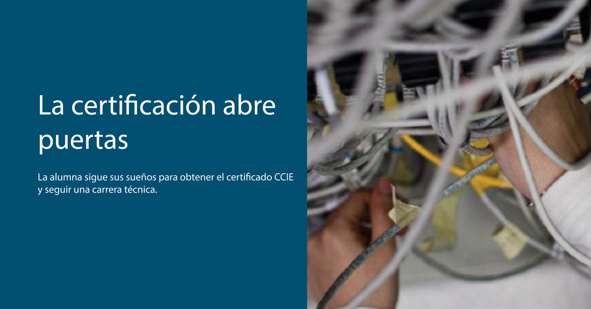 La certificación abre puertas