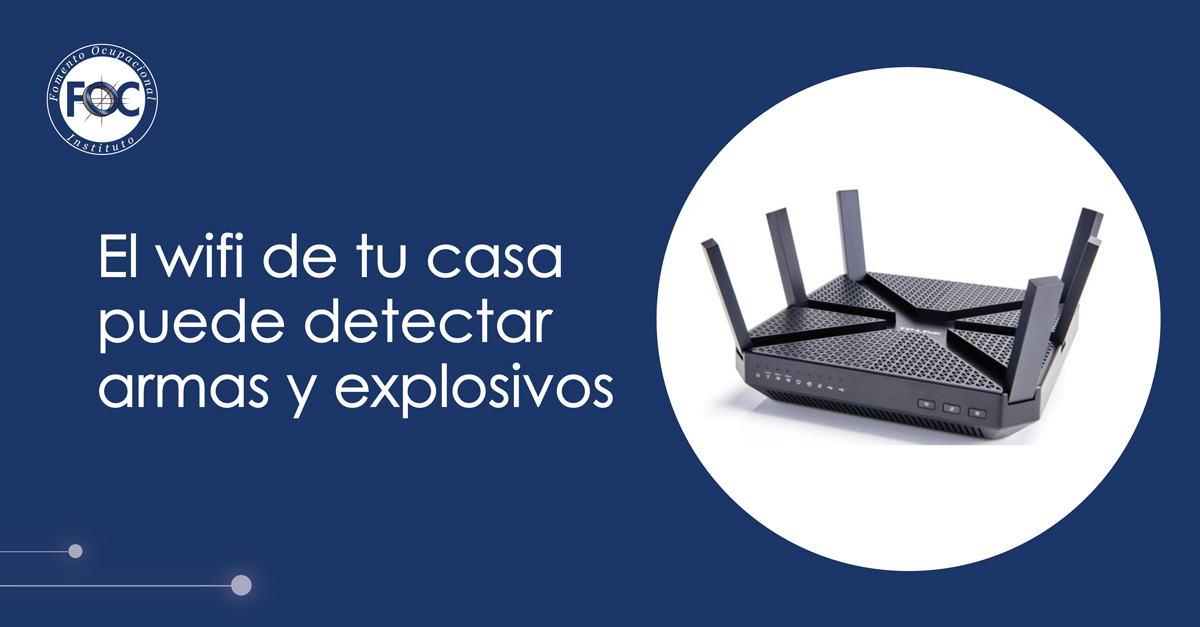 El wifi de tu casa puede detectar armas y explosivos