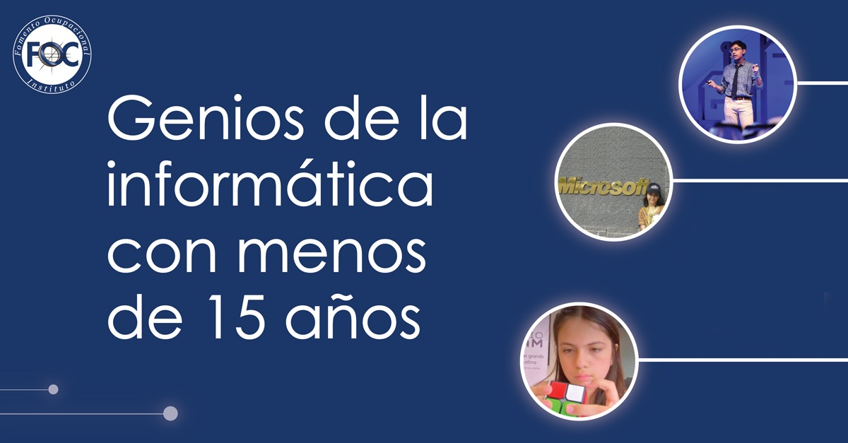 Genios de la informática con menos de 15 años