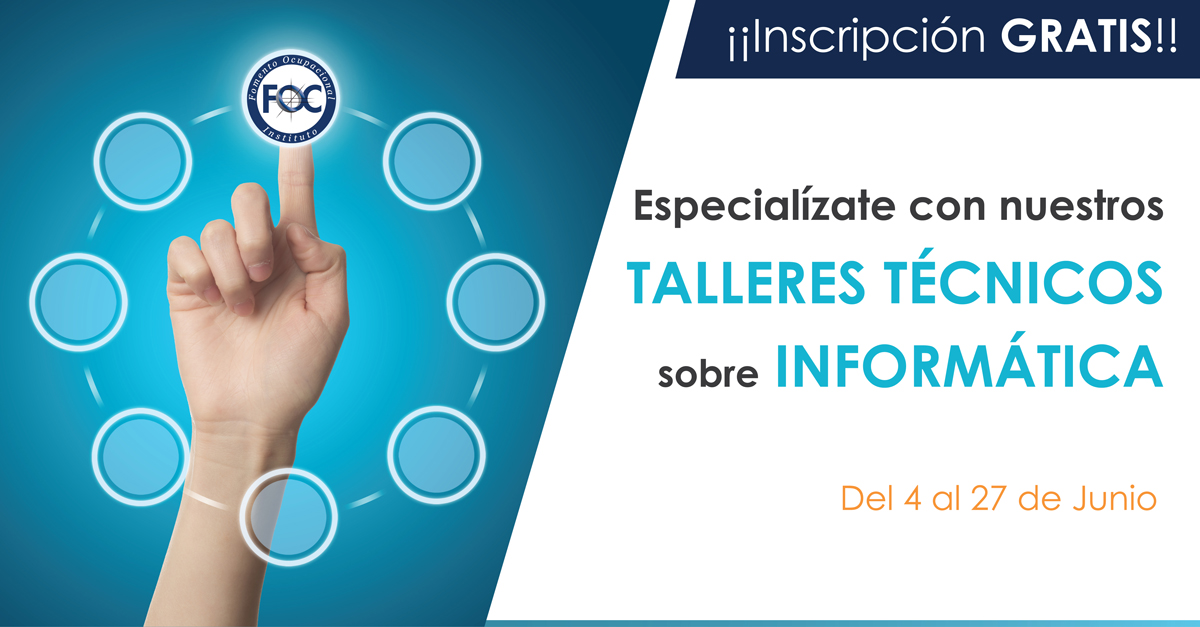 TALLERES TÉCNICOS DE INFORMATICA ONLINE ¡¡GRATIS!!