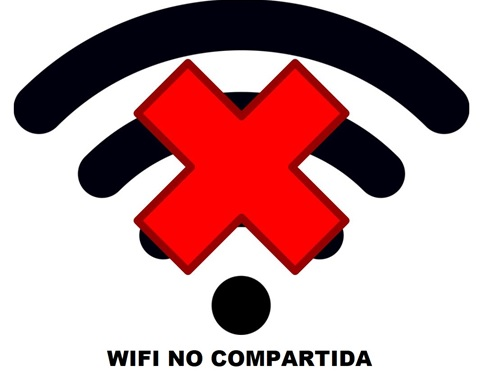 YO NO COMPARTO MI WIFI. Lo siento.