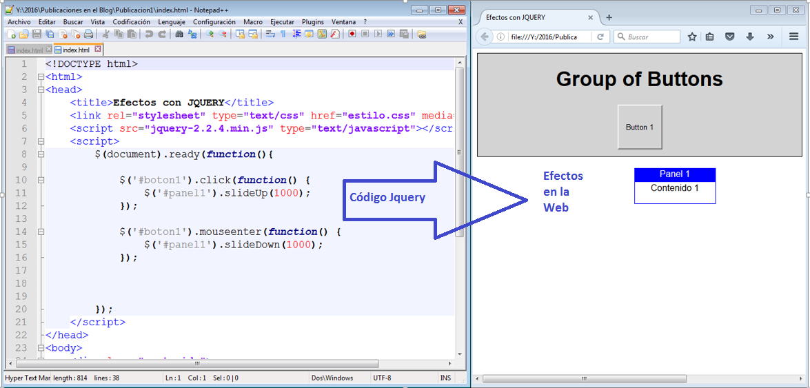 Cómo programar efectos en una web de forma rápida y sencilla!!!!